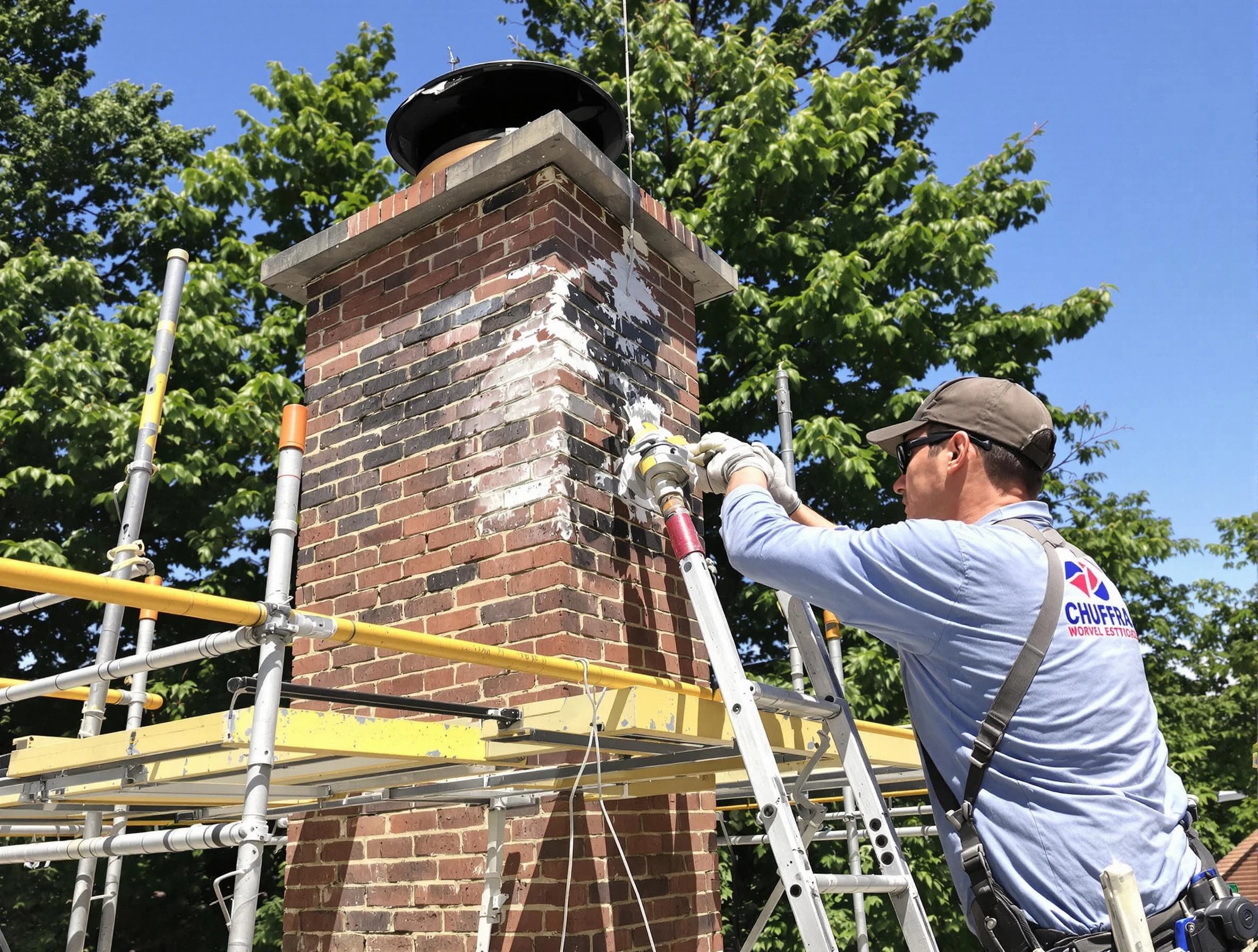 Structural chimney repair by Twin Lakes Chimney Sweep in Twin Lakes, CO