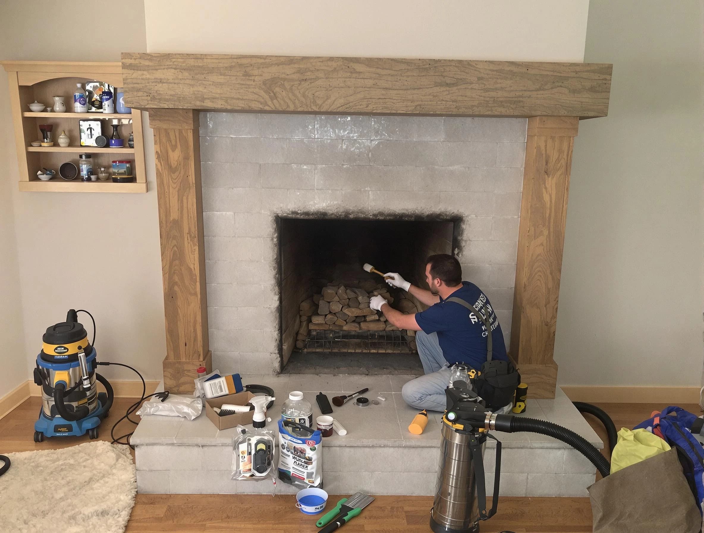 Detailed creosote removal process by Twin Lakes Chimney Sweep in Twin Lakes, CO