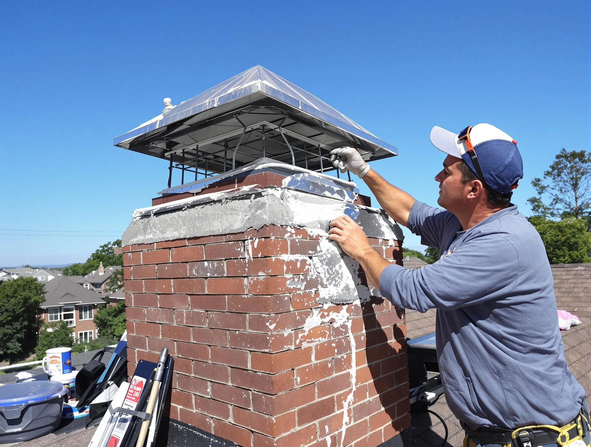 Chimney Crown Services in Twin Lakes