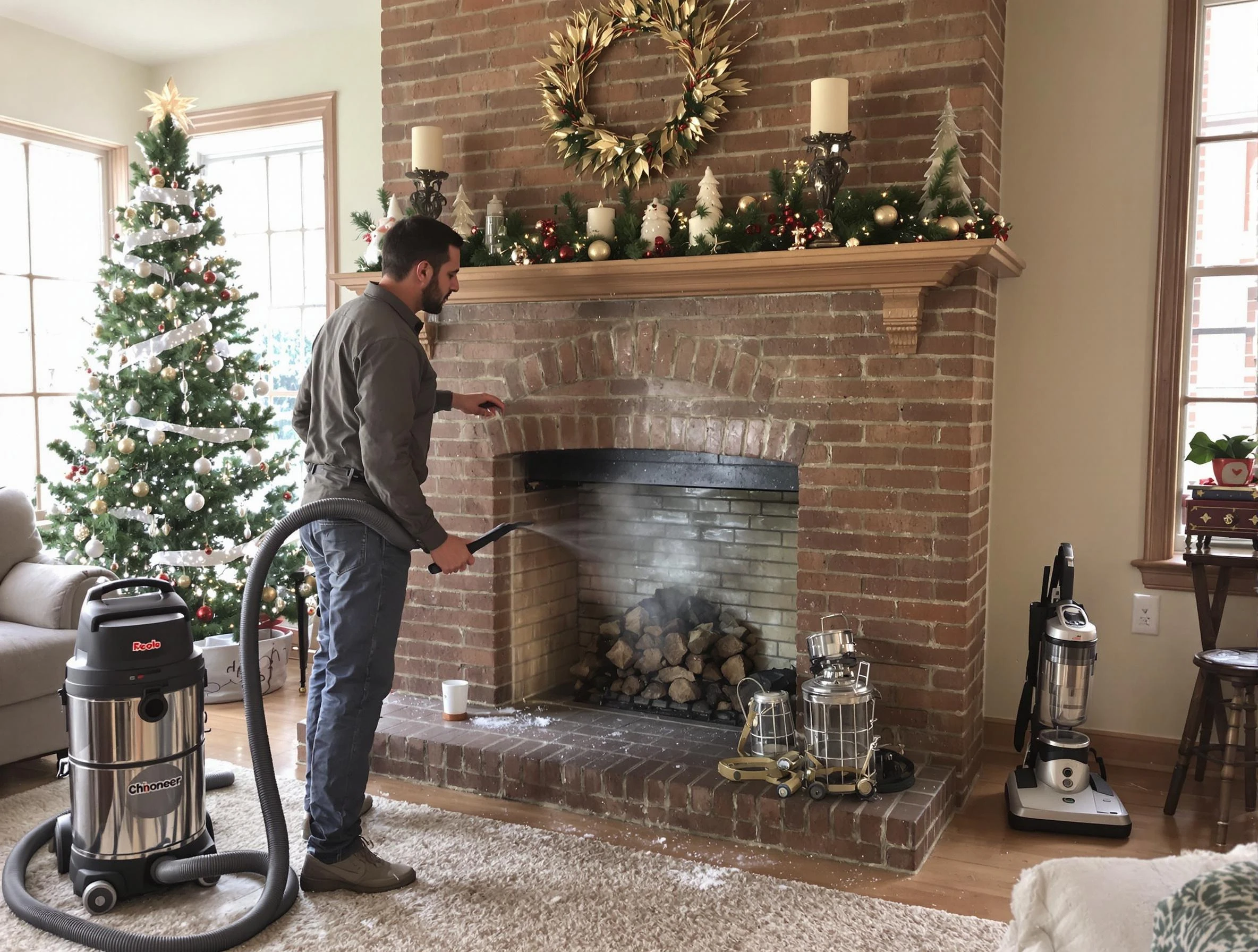 Fireplace Cleaning in Twin Lakes
