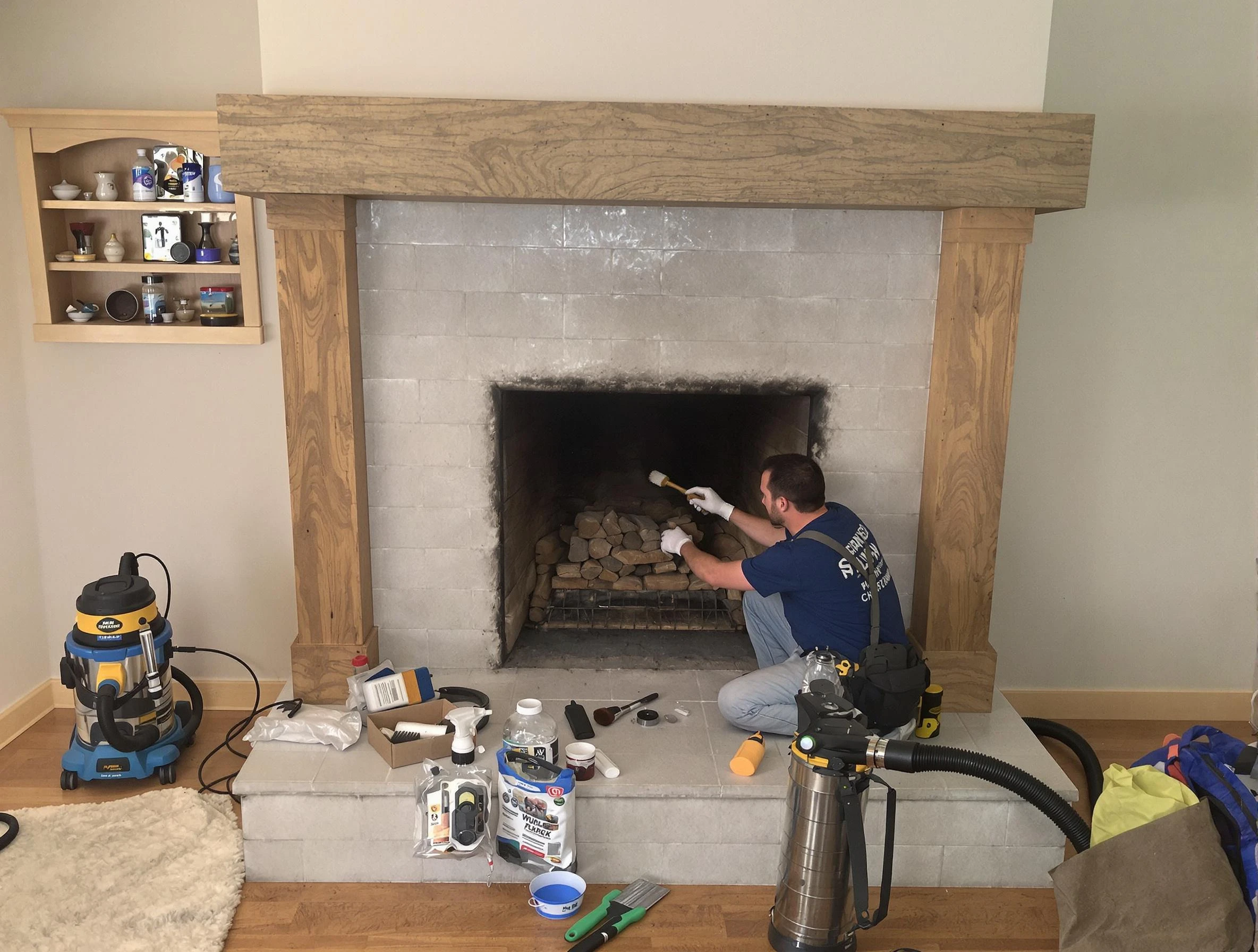 Detailed creosote removal process by Twin Lakes Chimney Sweep in Twin Lakes, CO